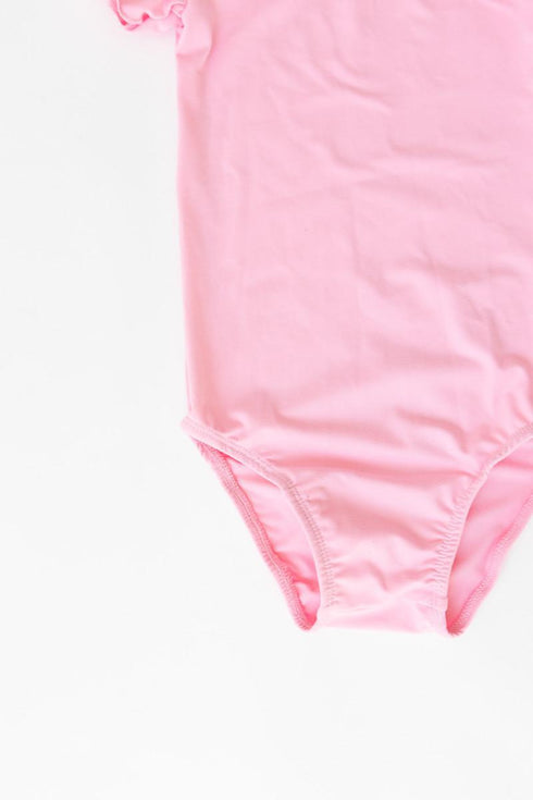 bubblegum-pink-s-s-flutter-sleeve-leotard Mila &  Rose - Sophia's Style--4T--5